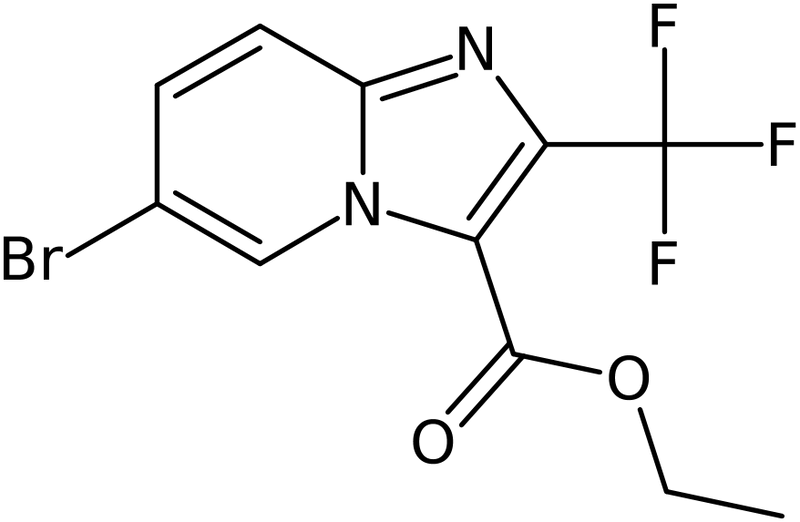 CAS: 1427460-68-1 | Ethyl 6-bromo-2-(trifluoromethyl)imidazo[1,2-a]pyridine-3-carboxylate, NX23993