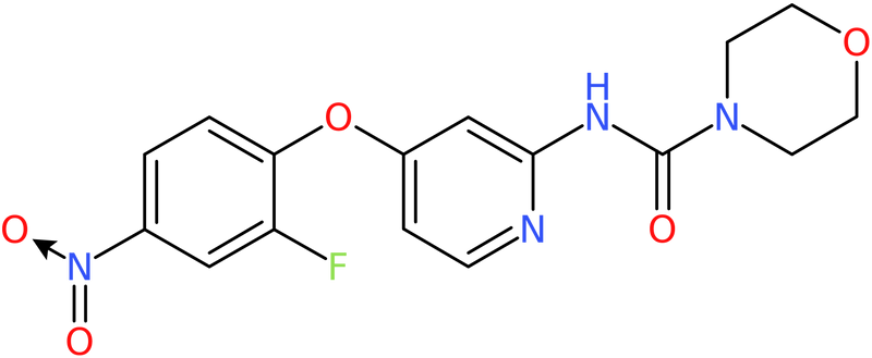 CAS: 864245-86-3 | N-[4-(2-Fluoro-4-nitrophenoxy)pyridin-2-yl]morpholine-4-carboxamide, NX64742