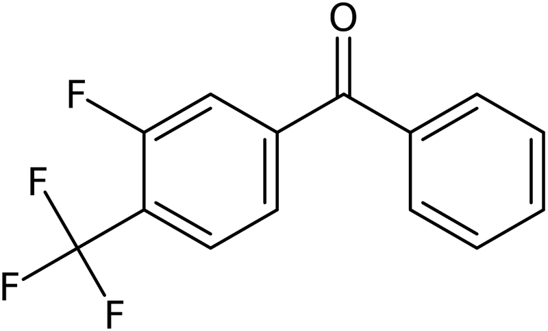 CAS: 243128-47-4 | 3-Fluoro-4-(trifluoromethyl)benzophenone, >97%, NX37106