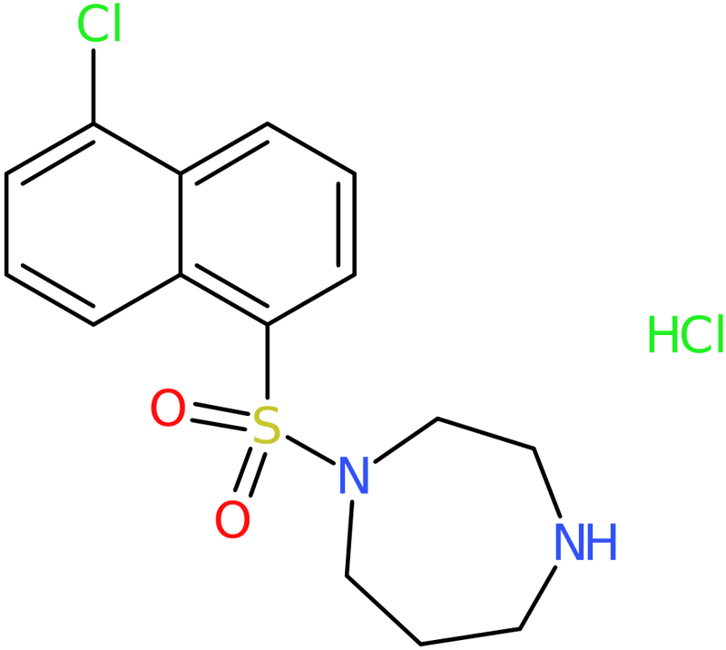 CAS: 105637-50-1 | 1-(5-Chloronaphthalenesulphonyl)-1H-hexahydro-1,4-diazepine hydrochloride [ML-9], NX12729