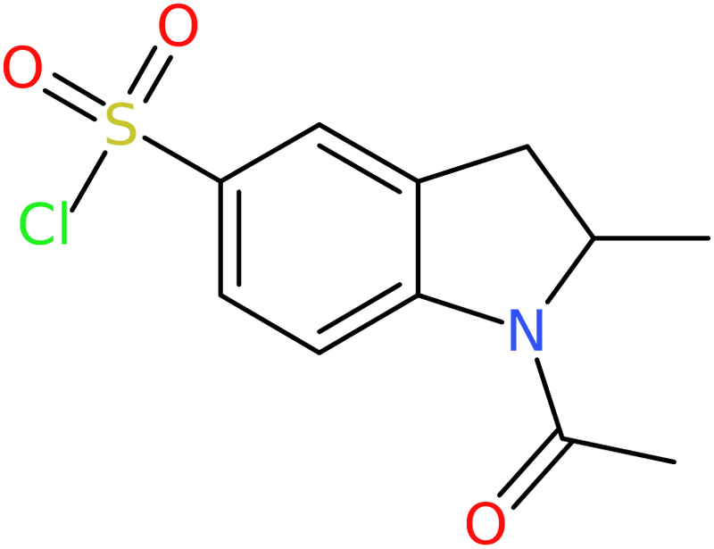 CAS: 841275-78-3 | 1-Acetyl-2-methylindoline-5-sulphonyl chloride, NX63325