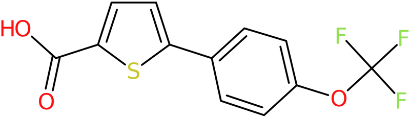 CAS: 1039859-73-8 | 5-(4-(Trifluoromethoxy)phenyl)thiophene-2-carboxylic acid, NX12131