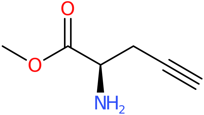 CAS: 78342-50-4 | Methyl (2R)-2-aminopent-4-ynoate, >97%, NX61923