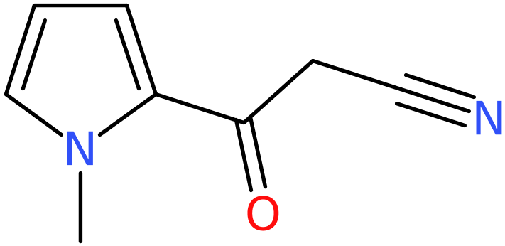 CAS: 77640-03-0 | 3-(1-Methyl-1H-pyrrol-2-yl)-3-oxopropanenitrile, NX61650