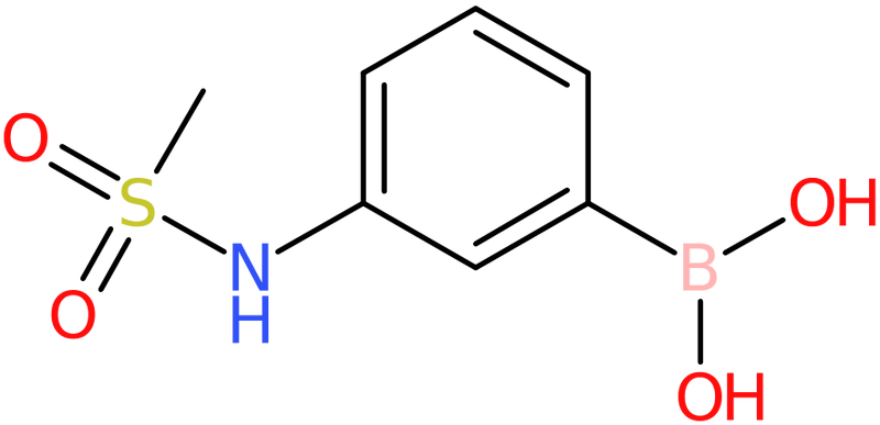 CAS: 148355-75-3 | 3-[(Methylsulphonyl)amino]benzeneboronic acid, >98%, NX25210