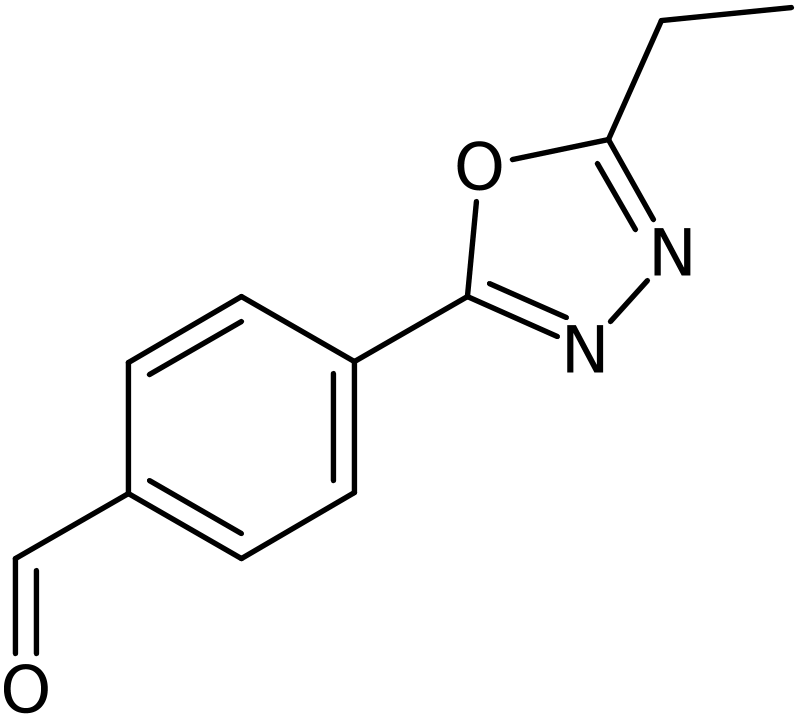 CAS: 1309875-09-9 | 4-(5-Ethyl-1,3,4-oxadiazol-2-yl)benzaldehyde, NX20641