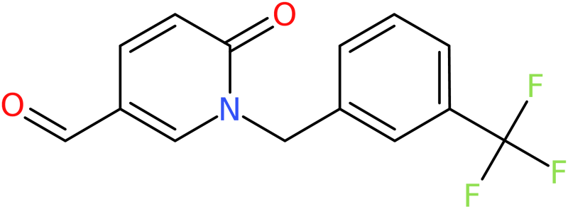 CAS: 952183-57-2 | 1,6-Dihydro-6-oxo-1-[3-(trifluoromethyl)benzyl]pyridine-3-carboxaldehyde, NX70802