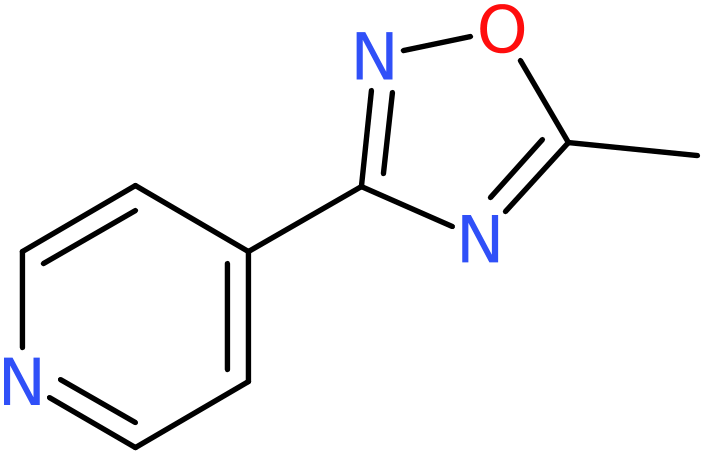 CAS: 10350-70-6 | 4-(5-Methyl-1,2,4-oxadiazol-3-yl)pyridine, >97%, NX11985