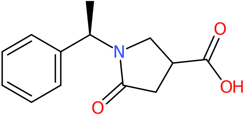 CAS: 915302-94-2 | 5-Oxo-1-[(1R)-1-phenylethyl]pyrrolidine-3-carboxylic acid, >95%, NX68663