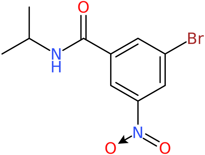 CAS: 941294-16-2 | 3-Bromo-N-isopropyl-5-nitrobenzamide, >98%, NX70022