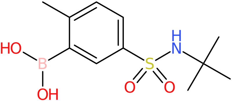 CAS: 874219-47-3 | 5-(N-tert-Butylsulphamoyl)-2-methylbenzeneboronic acid, >95%, NX65476