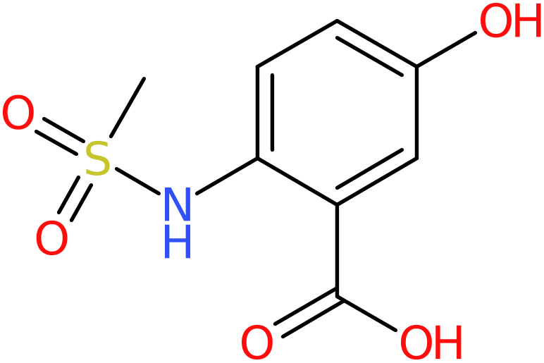 CAS: 1243391-74-3 | 5-Hydroxy-2-(methylsulfonamido)benzoic acid, NX18804