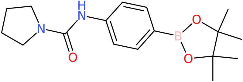 CAS: 874290-95-6 | 4-[(Pyrrolidin-1-ylcarbonyl)amino]benzeneboronic acid, pinacol ester, >97%, NX65546