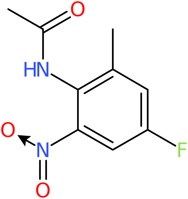 CAS: 159020-73-2 | N-(4-Fluoro-2-methyl-6-nitrophenyl)acetamide, NX26800