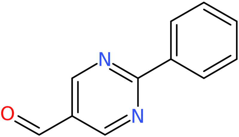 CAS: 130161-46-5 | 2-Phenylpyrimidine-5-carboxaldehyde, >97%, NX20425