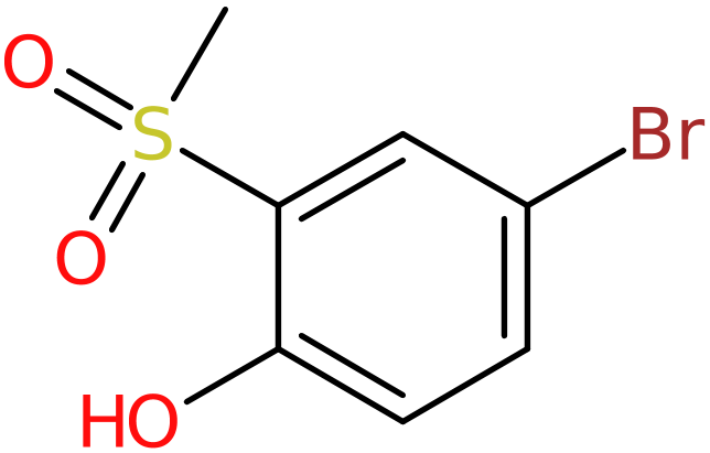 CAS: 88041-67-2 | 4-Bromo-2-(methylsulfonyl)phenol, >95%, NX65966