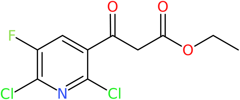 CAS: 96568-04-6 | Ethyl 3-(2,6-dichloro-5-fluoropyridin-3-yl)-3-oxopropanoate, >97%, NX71402