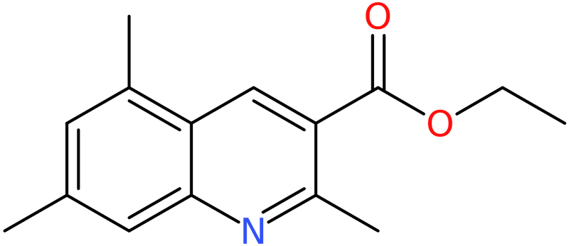 CAS: 948291-02-9 | 2,5,7-Trimethylquinoline-3-carboxylic acid ethyl ester, NX70434