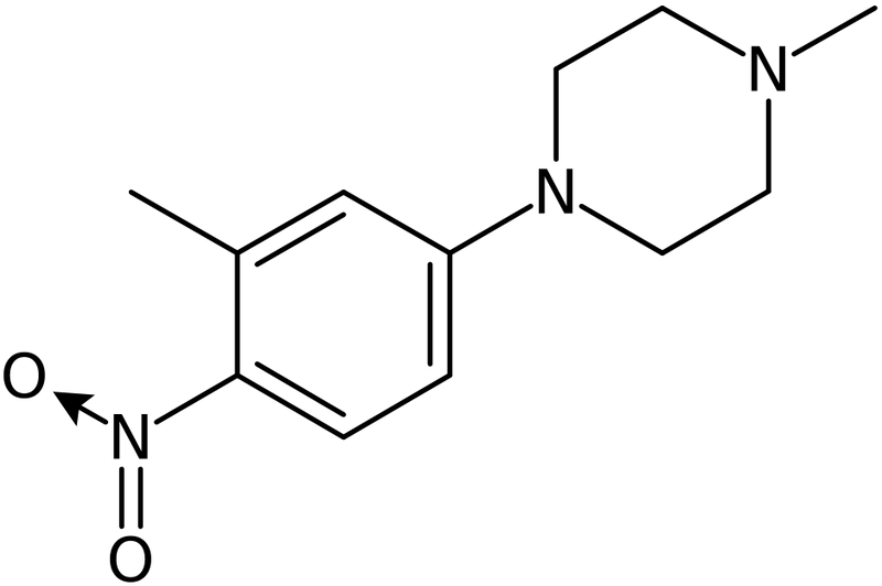 CAS: 16154-61-3 | 1-Methyl-4-(3-methyl-4-nitrophenyl)piperazine, NX27219