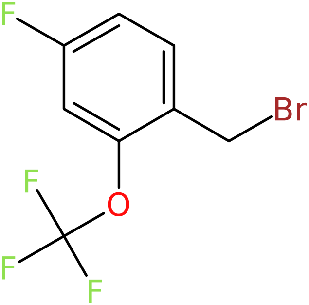 CAS: 1323966-22-8 | 4-Fluoro-2-(trifluoromethoxy)benzyl bromide, >98%, NX21050