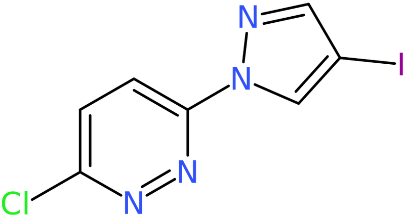 CAS: 957035-36-8 | 3-Chloro-6-(4-iodo-1H-pyrazol-1-yl)pyridazine, >98%, NX71032