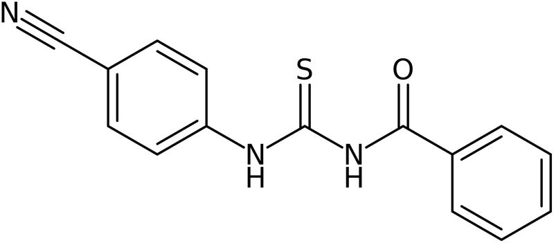 CAS: 1448-64-2 | N-[(4-Cyanophenyl)carbamothioyl]benzamide, NX24613