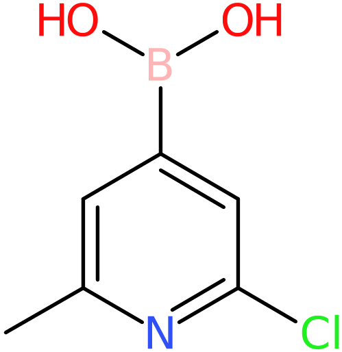 CAS: 1320397-15-6 | 2-Chloro-6-methylpyridine-4-boronic acid, >98%, NX20974