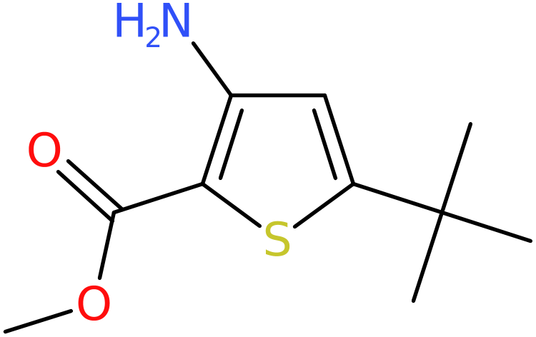 CAS: 175137-03-8 | Methyl 3-amino-5-(tert-butyl)thiophene-2-carboxylate, NX29148