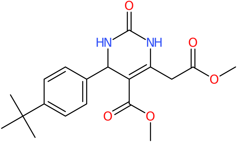 CAS: 952183-65-2 | Methyl 4-[4-(tert-butyl)phenyl]-6-(2-methoxy-2-oxoethyl)-2-oxo-1,2,3,4-tetrahydropyrimidine-5-carbox, NX70807