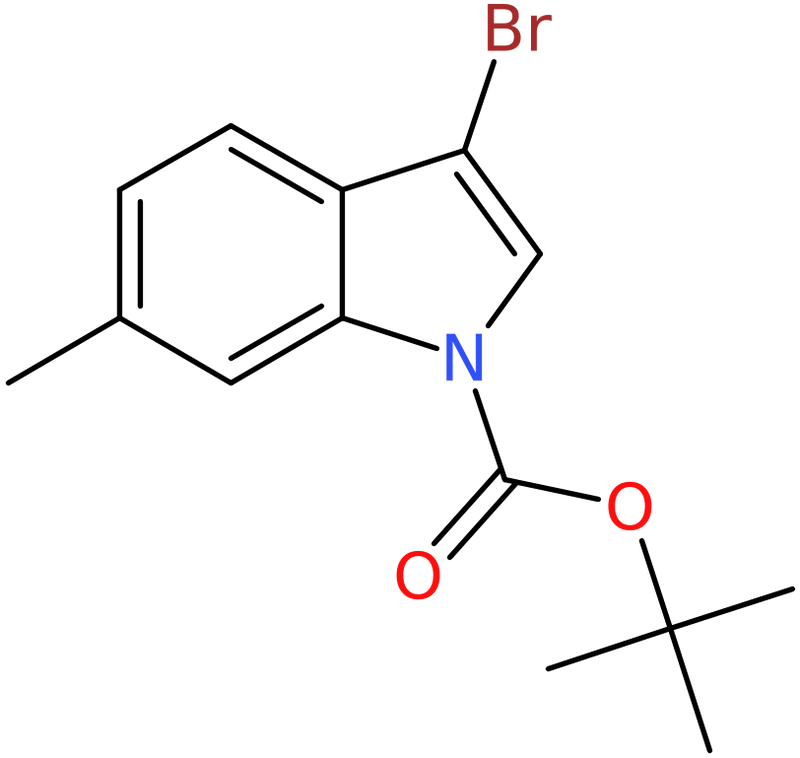 CAS: 914349-34-1 | 3-Bromo-6-methylindole, N-BOC protected, >98%, NX68548