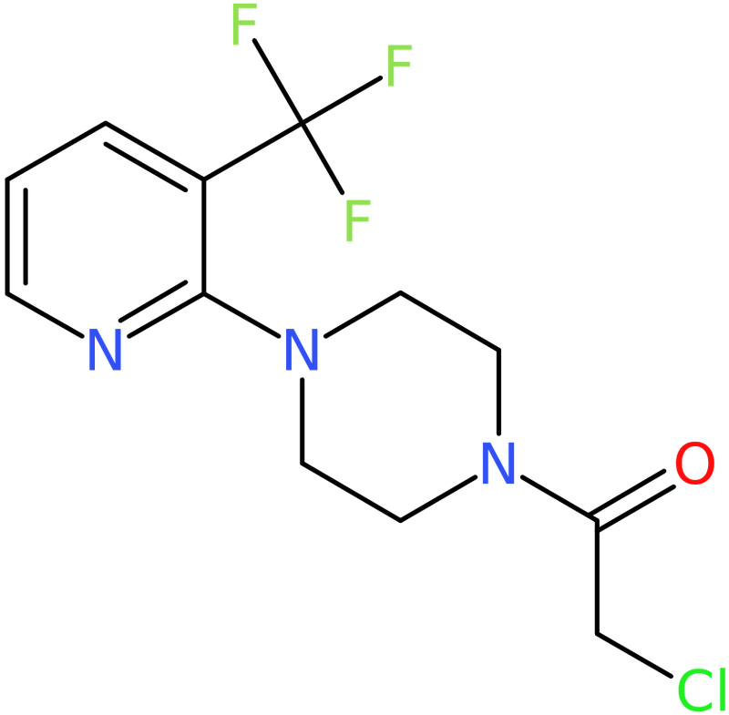 CAS: 260392-48-1 | 2-Chloro-1-{4-[3-(trifluoromethyl)pyridin-2-yl]piperazin-1-yl}ethan-1-one, NX38234