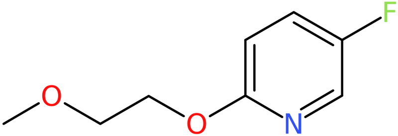 CAS: 1305322-91-1 | 5-Fluoro-2-(2-methoxyethoxy)pyridine, >98%, NX20519