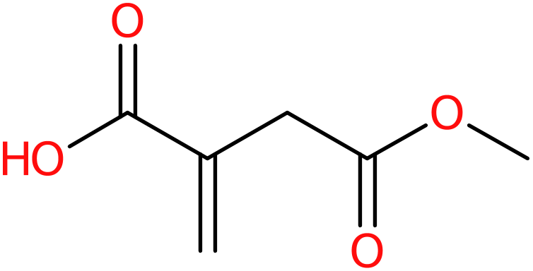 CAS: 7338-27-4 | 4-Methoxy-2-methylene-4-oxobutanoic acid, >97%, NX59988