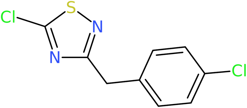 CAS: 90418-16-9 | 5-Chloro-3-[(4-chlorophenyl)methyl]-1,2,4-thiadiazole, NX67935