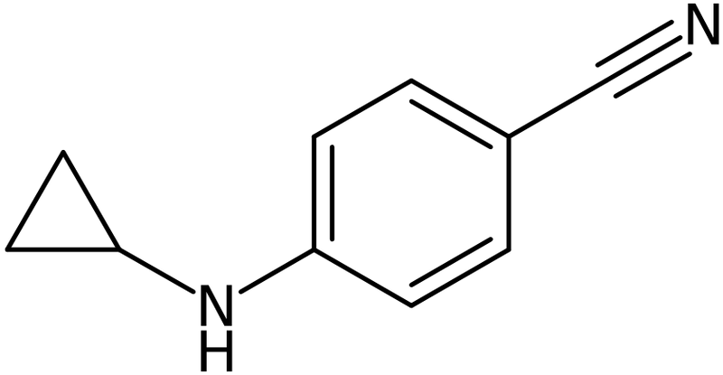 CAS: 1019607-55-6 | 4-(Cyclopropylamino)benzonitrile, >98%, NX11367