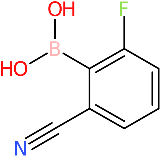 CAS: 656235-44-8 | 2-Cyano-6-fluorophenylboronic acid, >95%, NX57062