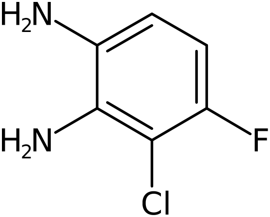 CAS: 132915-81-2 | 3-Chloro-4-fluorobenzene -1,2-diamine, >95%, NX21182