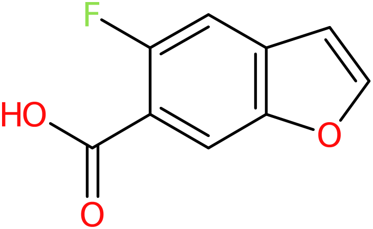 CAS: 1312556-72-1 | 5-Fluorobenzofuran-6-carboxylic acid, >97%, NX20737