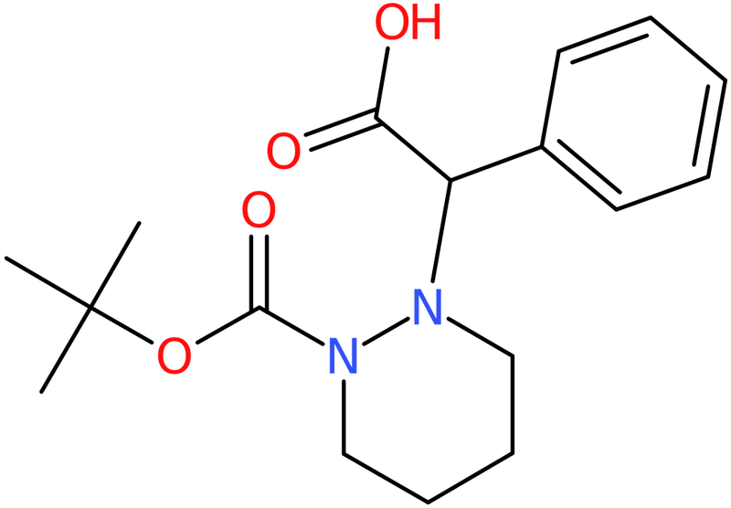 CAS: 952183-20-9 | Phenyl(tetrahydro-2H-pyridazin-1-yl)acetic acid, N2-BOC protected, NX70770