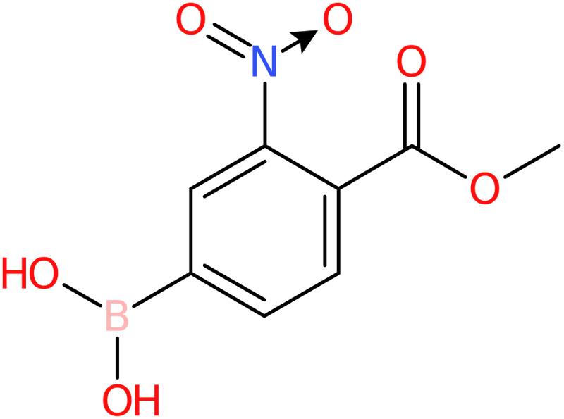 CAS: 85107-56-8 | 4-Methoxycarbonyl-3-nitrophenylboronic acid, >98%, NX64055