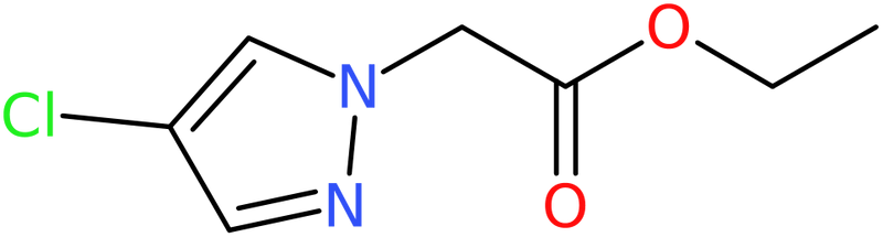 Ethyl (4-chloro-1H-pyrazol-1-yl)acetate, >95%, NX74353