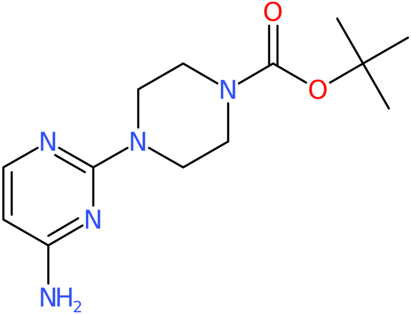 CAS: 1041054-18-5 | tert-Butyl 4-(4-aminopyrimidin-2-yl)piperazine-1-carboxylate, NX12221