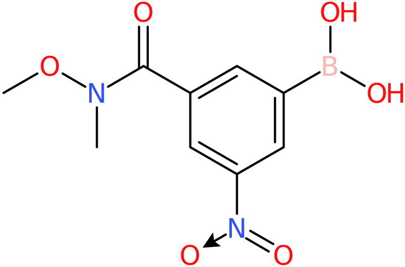 CAS: 871332-84-2 | 3-[(N-Methoxy-N-methylamino)carbonyl]-5-nitrobenzeneboronic acid, >98%, NX65259