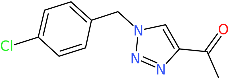 CAS: 1443291-25-5 | 1-{1-[(4-Chlorophenyl)methyl]-1H-1,2,3-triazol-4-yl}ethan-1-one, NX24495