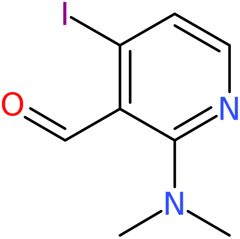 CAS: 944709-71-1 | 2-(Dimethylamino)-4-iodonicotinaldehyde, NX70246