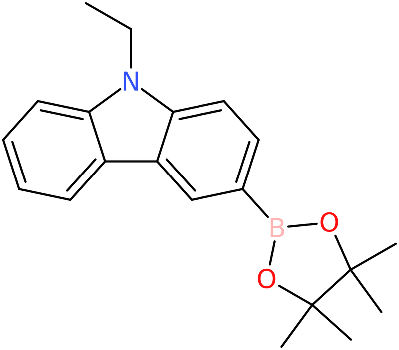 CAS: 1020657-86-6 | 9-Ethyl-3-(4,4,5,5-tetramethyl-[1,3,2]dioxaborolan-2-yl)-9H-carbazole, NX11438