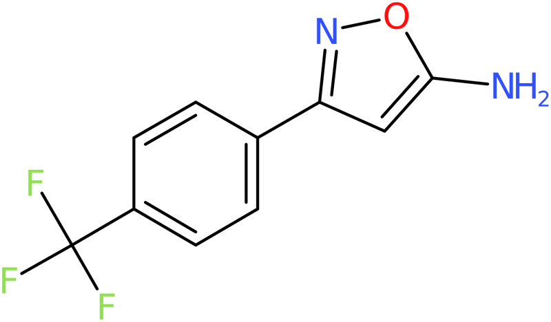 CAS: 81465-84-1 | 3-[4-(Trifluoromethyl)phenyl]-1,2-oxazol-5-amine, >95%, NX62696