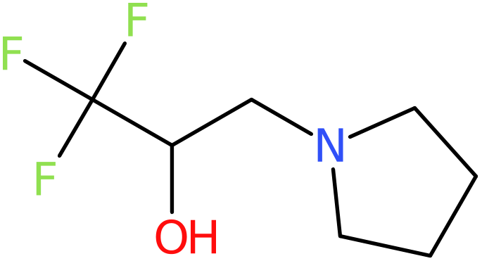 CAS: 959045-77-3 | 1,1,1-Trifluoro-3-pyrrolidin-1-ylpropan-2-ol, NX71253