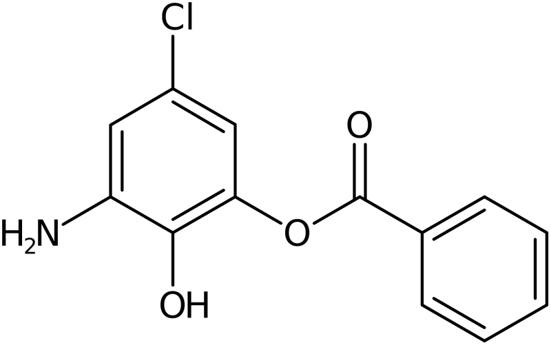 CAS: 1221791-82-7 | 3-Amino-5-chloro-2-hydroxyphenyl benzoate, >95%, NX18011