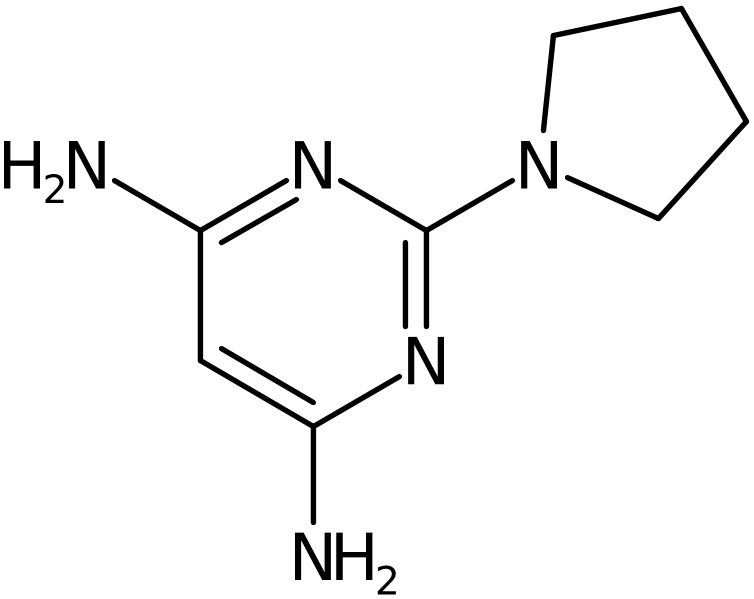 CAS: 104990-33-2 | 2-Pyrrolidin-1-ylpyrimidine-4,6-diamine, NX12466